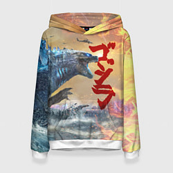 Женская толстовка ГОДЗИЛЛА АТАКУЕТ!