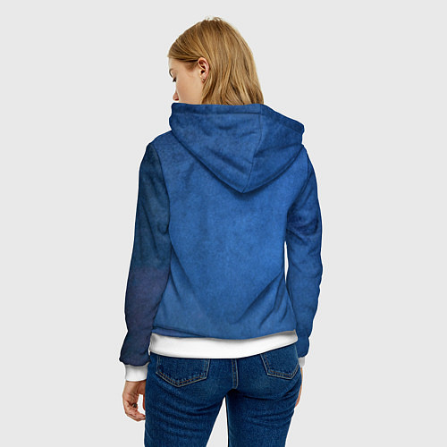 Женская толстовка Логотип Mini / 3D-Белый – фото 4