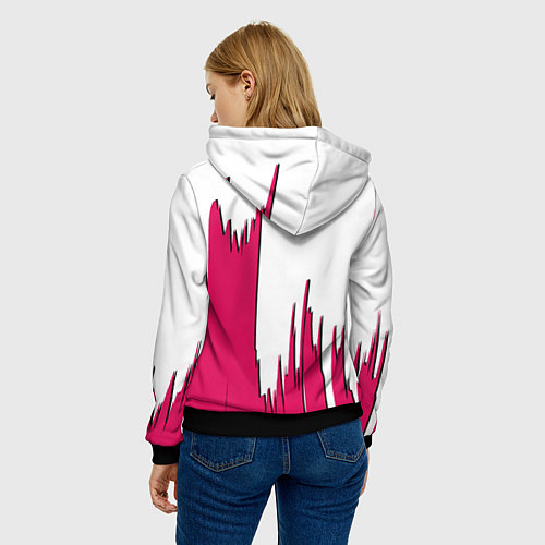 Женская толстовка Squid Game among us Люди в масках, / 3D-Черный – фото 4