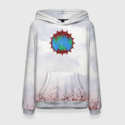 Женская толстовка Пожиратели миров до Ереси цвет легиона