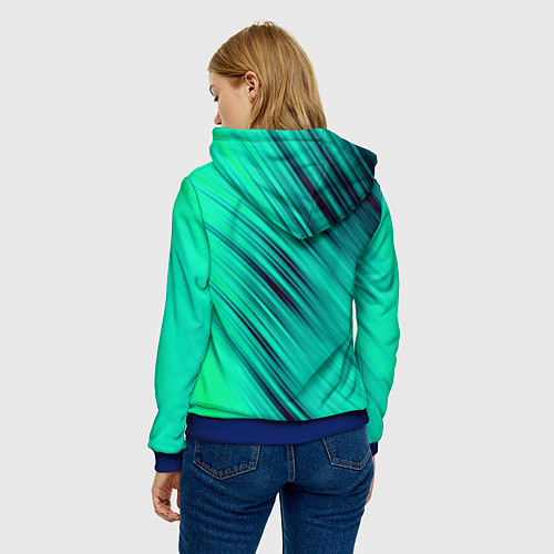 Женская толстовка Нилетто Niletto лого / 3D-Синий – фото 4