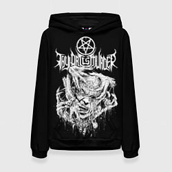 Толстовка-худи женская Thy Art Is Murder - Hate, цвет: 3D-черный