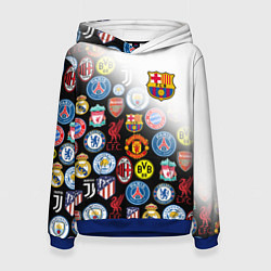 Женская толстовка FC BARCELONA LOGOBOMBING