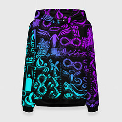 Женская толстовка ТАТУ ТОКЙСКИЕ МСТИТЕЛИ НЕОН