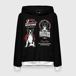 Женская толстовка Бостон-Терьер Boston Terrier