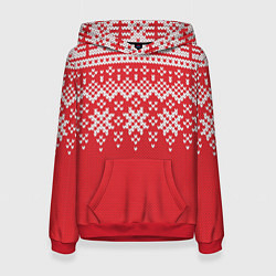Женская толстовка Knitted Pattern