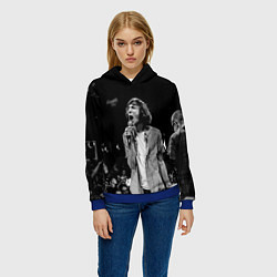 Толстовка-худи женская Дмитрий Мозжухин, цвет: 3D-синий — фото 2