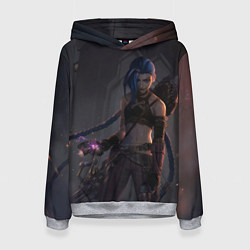 Женская толстовка Дерзкая Джинкс