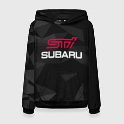 Женская толстовка SUBARU STI, СУБАРУ