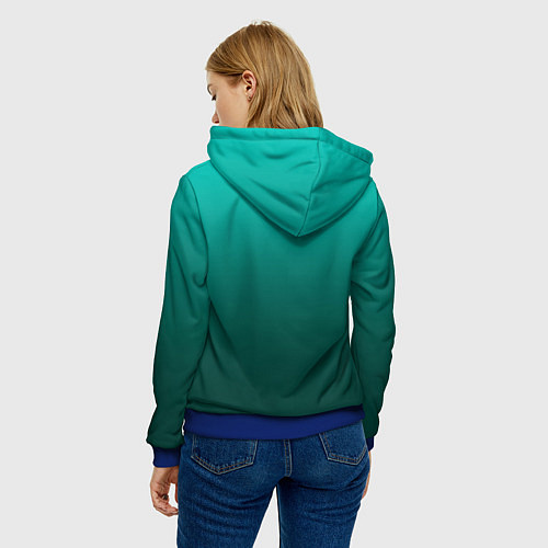 Женская толстовка The Resistance - Muse / 3D-Синий – фото 4