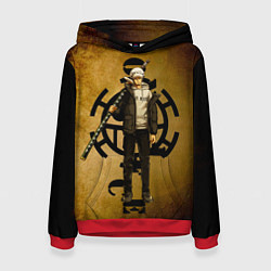 Женская толстовка Трафальгар Ло One Piece c нодати