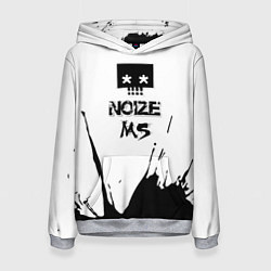 Толстовка-худи женская Noize MC Нойз МС 1, цвет: 3D-меланж