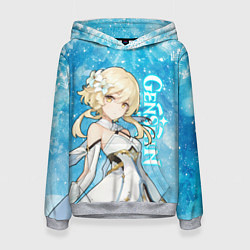 Женская толстовка GENSHIN IMPACT НОВОГОДНИЙ, ЛЮМИН