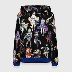 Женская толстовка GENSHIN IMPACT ПЕРСОНАЖИ ИГРЫ HEROES