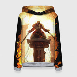 Женская толстовка GOD OF WAR КРАТОС В ЦЕПЯХ