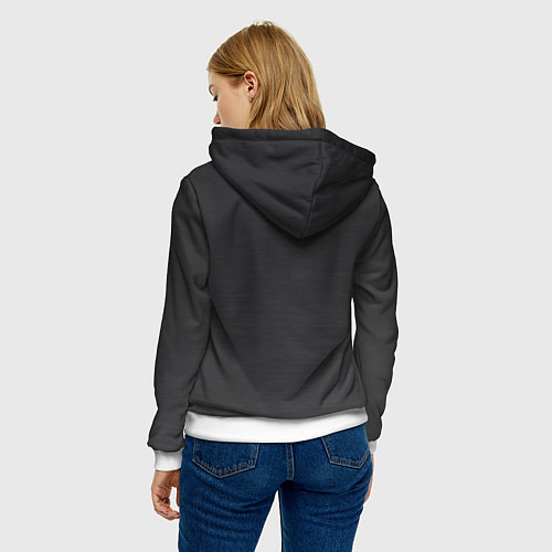 Женская толстовка Giga Chad / 3D-Белый – фото 4