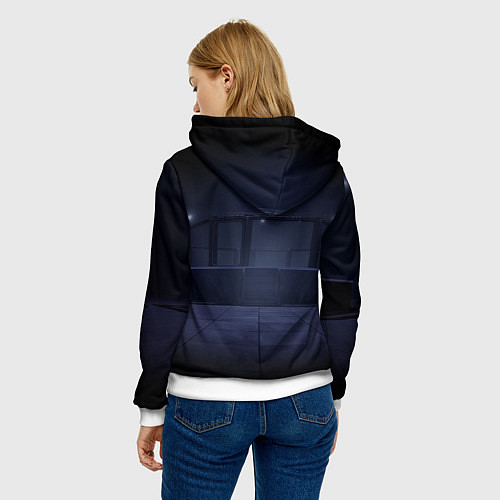 Женская толстовка Фёдор The Last Emperor / 3D-Белый – фото 4