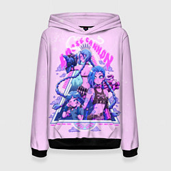 Женская толстовка Стадии Джинкс