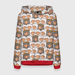 Женская толстовка Овечки и барашки