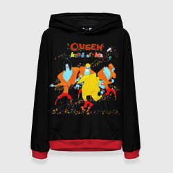 Толстовка-худи женская A Kind of Magic - Queen, цвет: 3D-красный