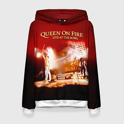 Женская толстовка Queen on Fire - Live at the Bowl