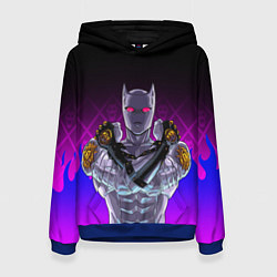 Женская толстовка JOJO KILLER QUEEN КОРОЛЕВА УБИЙЦА FIRE STYLE