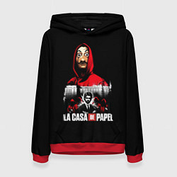 Женская толстовка СЕРИАЛ БУМАЖНЫЙ ДОМ LA CASA DE PAPEL