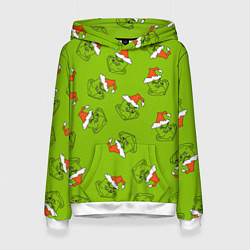 Женская толстовка Гринч Укротитель рождества