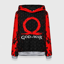 Женская толстовка GOD OF WAR КРАТОС ЛОГО