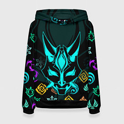 Женская толстовка GENSHIN IMPACT ГЕНШИН ИМПАКТ СЯО МАСКА