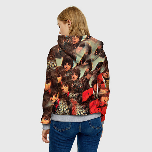 Женская толстовка The Piper at the Gates of Dawn - Pink Floyd / 3D-Меланж – фото 4