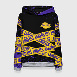 Женская толстовка LAKERS LOGO БРЫЗГИ КРАСОК