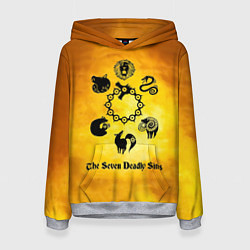 Женская толстовка Все 7 смертных грехов