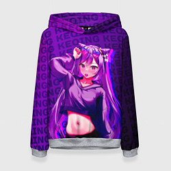 Женская толстовка Кэ Цин Keqing, Genshin Impact Геншин импакт