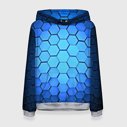 Женская толстовка Неоновые 3D ПЛИТЫ