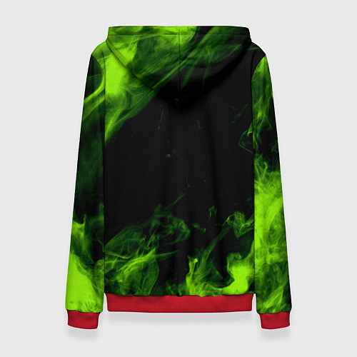 Женская толстовка Battletoads Rash / 3D-Красный – фото 2