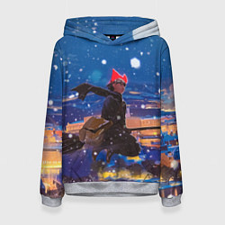 Женская толстовка Ведьмина служба доставки