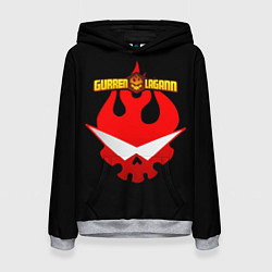 Женская толстовка Логотип Гуррен - Лаганн