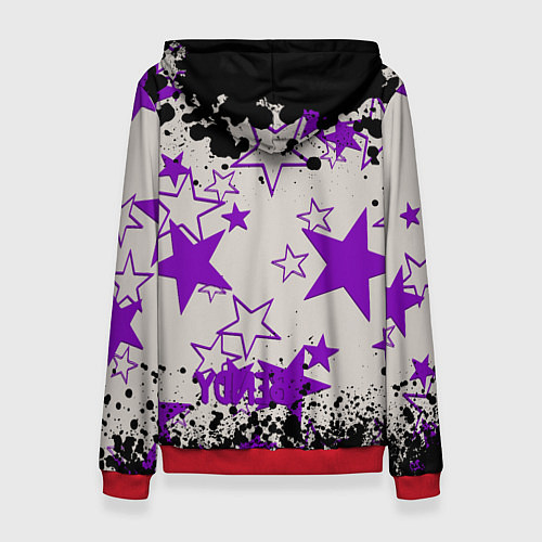 Женская толстовка Ангел Алиса / 3D-Красный – фото 2