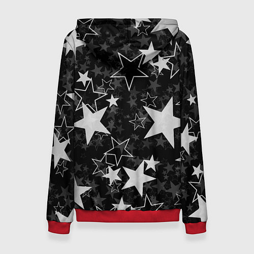 Женская толстовка HEART BENDY AND THE INK MACHINE / 3D-Красный – фото 2