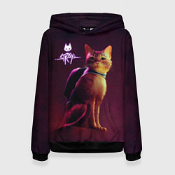 Женская толстовка Stray: Wandering Cat