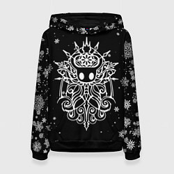 Женская толстовка НОВОГОДНИЙ HOLLOW KNIGHT ЧЁРНЫЙ