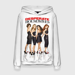 Толстовка-худи женская Desperate Housewives Отчаянные Домохозяйки, цвет: 3D-белый