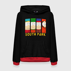 Женская толстовка South Park - Южный парк главные герои