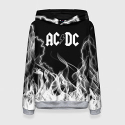 Женская толстовка ACDC Fire