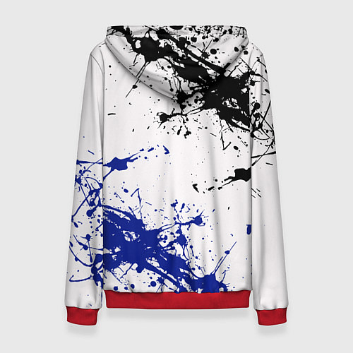 Женская толстовка BENDY AND THE INK MACHINE POPPY PLAYTIME / 3D-Красный – фото 2