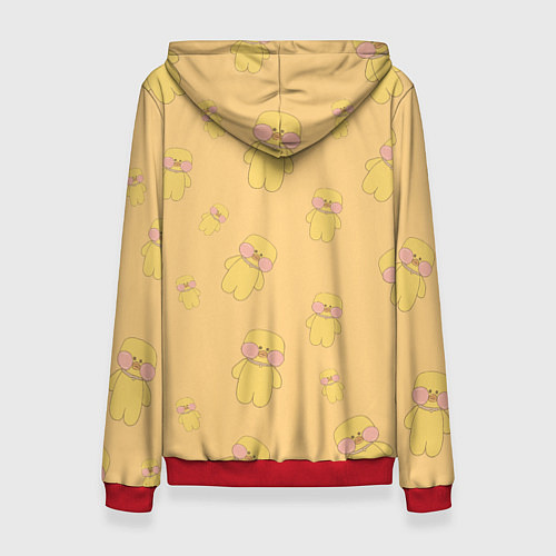 Женская толстовка УТКА УТЯ ЛАЛАФАНФАН / 3D-Красный – фото 2