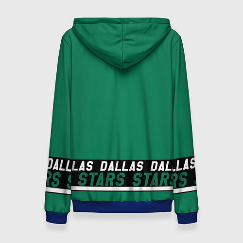 Женская толстовка Dallas Stars, Даллас Старз / 3D-Синий – фото 2