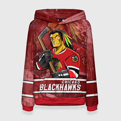 Женская толстовка Chicago Blackhawks , Чикаго Блэкхокс