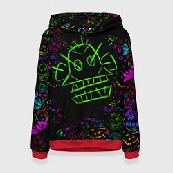 Женская толстовка League Of Legends неон - Arcane
